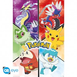 POKEMON - Poster "Écarlate et Violet" roulé filmé (91.5x61)