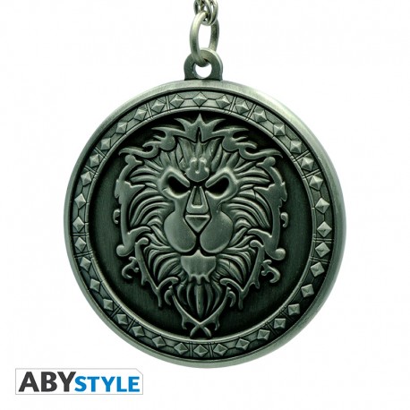 WORLD OF WARCRAFT - Keychain 3D "Alliance" X2