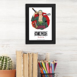 One Piece - Kraft Frame - Asian Art - Zoro