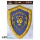 WORLD OF WARCRAFT - Metal plate "Alliance Shield" (26x35)