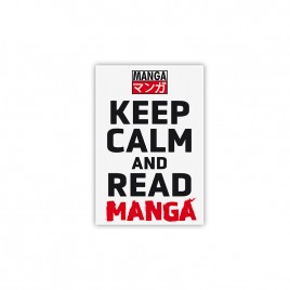 KEEP CALM AND READ MANGA - Magnet - Asian Art x6
