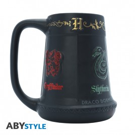 HARRY POTTER - Mug 3D - Quatre maisons x2