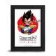 Dragon Ball Z - Black Kraft Frame - Asian Art - Vegeta
