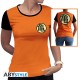 DRAGON BALL - Tshirt "Kame Symbol" woman SS orange - basic