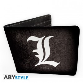 DEATH NOTE - Wallet "L symbole " - Vinyle