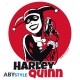 DC COMICS - Glass "Harley Quinn" x2