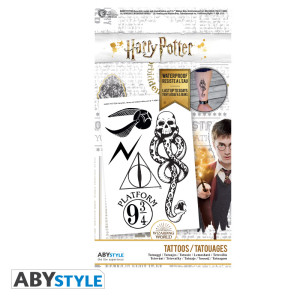 HARRY POTTER - Tatouages - 15x10cm - X5