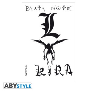 DEATH NOTE - Tattoos - 15x10cm - X5 *