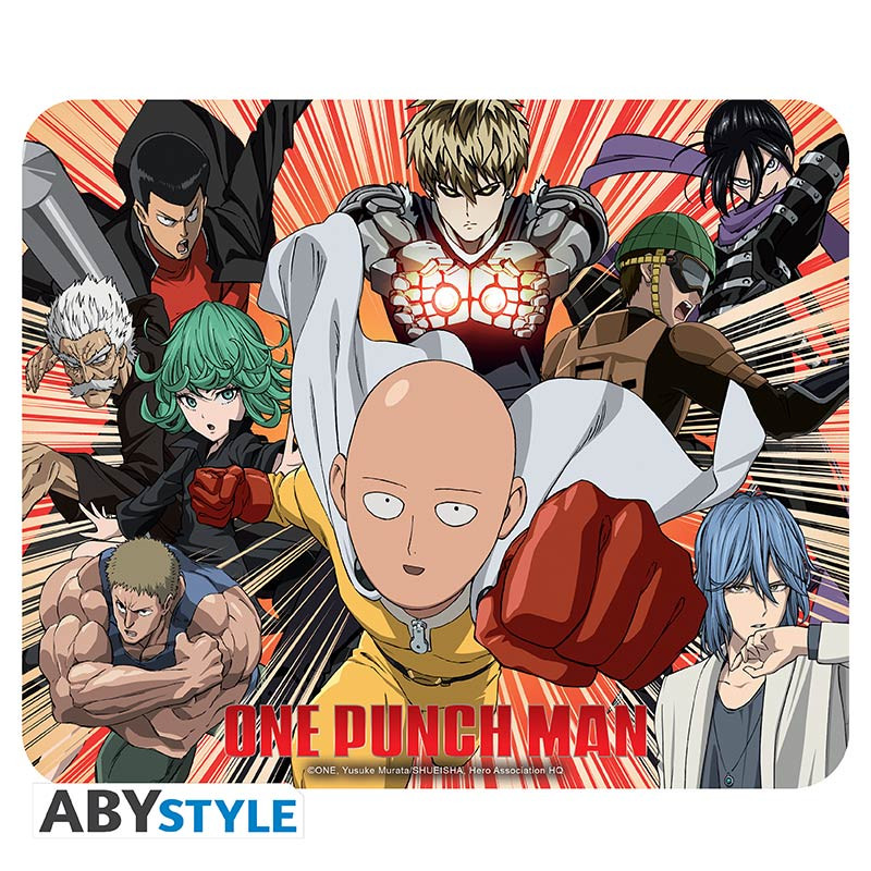 ONE PUNCH MAN - Flexible mousepad - Heroes