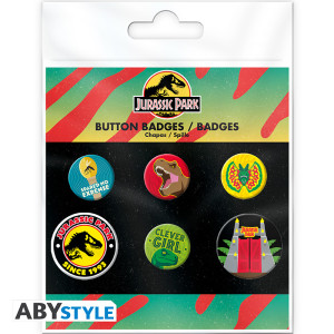 JURASSIC PARK - Badge Pack - Icons X4*