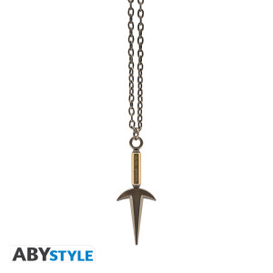 NARUTO SHIPPUDEN - Collier avec pendentif 3D "Kunai Minato" X4