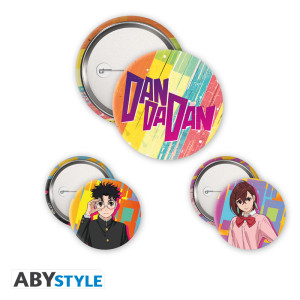 DAN DA DAN - Badge Pack - Momo & Okarun X4