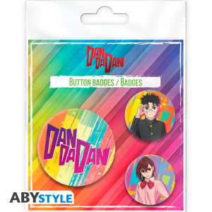 DAN DA DAN - Badge Pack - Momo & Okarun X4