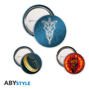LORD OF THE RINGS - Badge Pack - Middle Earth X4