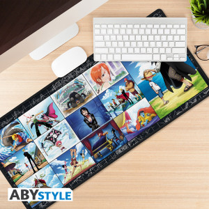 ONE PIECE - Mousepad XXL 90x40 - Strawhat Crew memories x2