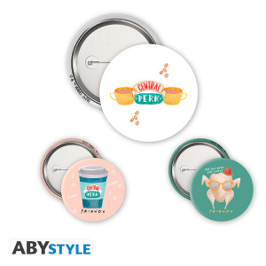 FRIENDS - Badge Pack - Central Perk & Co X4