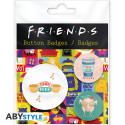 FRIENDS - Badge Pack - Central Perk & Co X4