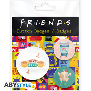FRIENDS - Badge Pack - Central Perk & Co X4