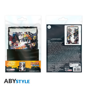 NARUTO SHIPPUDEN - Acryl® Diorama - Group fight