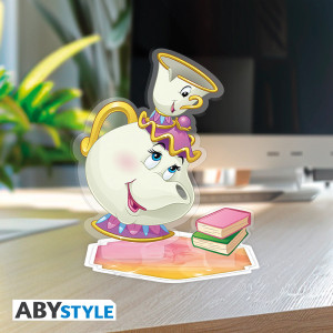 DISNEY - Acryl® - Mme Samovar et Zip x2