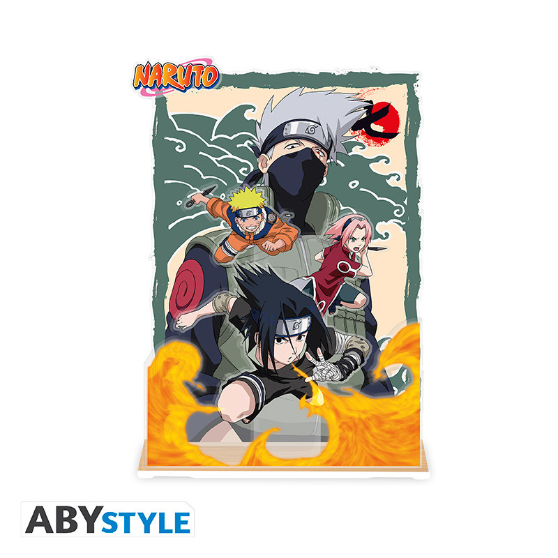 NARUTO - Acryl® Diorama - Équipe 7