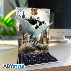 HARRY POTTER - Acryl® Diorama - Harry & Buck in Hogwarts