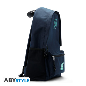 ANIMAL CROSSING - Blue Backpack - "Leaf Logo"
