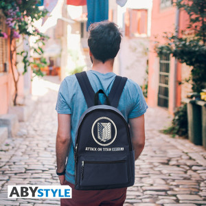 ATTACK ON TITAN - Blue Backpack - "Scouting Legion"