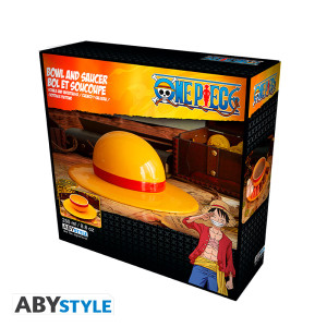 ONE PIECE - Bol et soucoupe - Chapeau de Paille x2* DT