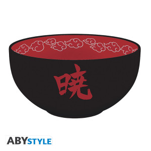 NARUTO SHIPPUDEN - Bowl - 600 ml - "Akatsuki" cardboard pkg x2
