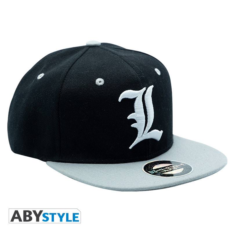 DEATH NOTE - Snapback Cap - Black & Grey - "L" x2*