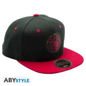 GAME OF THRONES - Snapback Cap - Black & Red - "Targaryen" x2*