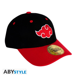 NARUTO SHIPPUDEN - Cap - Black & Red - Akatsuki x2