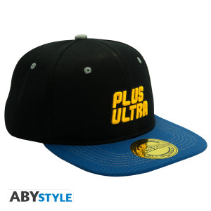 MY HERO ACADEMIA - Snapback Cap - Black & Blue - Plus Ultra x2