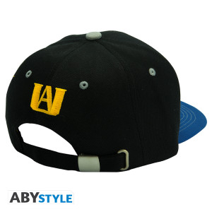 MY HERO ACADEMIA - Snapback Cap - Black & Blue - Plus Ultra x2