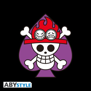 ONE PIECE - Cap - Black - Ace's Skull x2