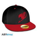 FAIRY TAIL - Snapback Cap - Black & Red - Emblem x2 *