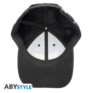 BACK TO THE FUTURE - Cap Black Back To The Future logo x2