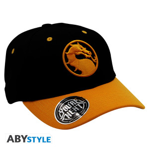MORTAL KOMBAT - Cap Black Logo x2*