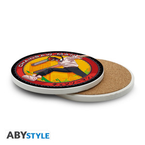 CHAINSAW MAN - Ceramic Coasters "Chainsaw Man"
