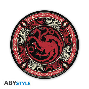 HOUSE OF THE DRAGON - Ceramic Coasters "Targaryen"