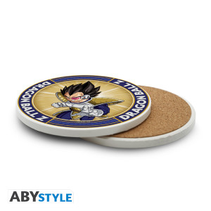 DRAGON BALL - Ceramic Coasters DBZ/"Vegeta"