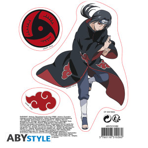 NARUTO SHIPPUDEN - Stickers - 16x11cm/ 2 sheets - Sasuke/ Itachi x5*