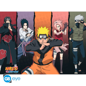 NARUTO SHIPPUDEN - Poster Chibi 52x38 - Shippuden Group 1*