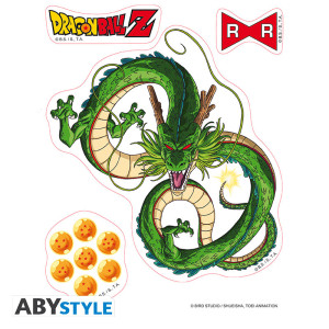 DRAGON BALL - Stickers - 16x11cm/ 2 sheets - DBZ/ Shenron x5*