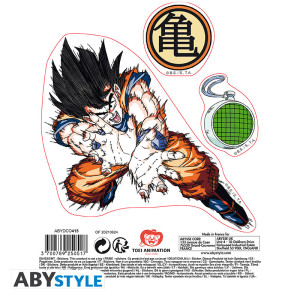 DRAGON BALL - Stickers - 16x11cm/ 2 planches - DBZ/ Shenron x5*