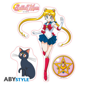 SAILOR MOON -Stickers - 16x11cm/ 2 sheets - Sailor Moon x5*