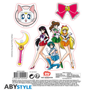 SAILOR MOON -Stickers - 16x11cm/ 2 sheets - Sailor Moon x5*