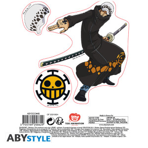 ONE PIECE - Stickers - 16x11cm/ 2 sheets -  Luffy & Law x5*