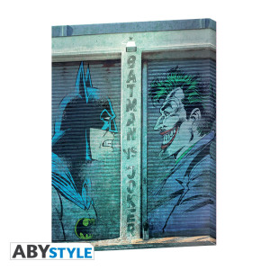 DC COMICS - Canvas - Batman Vs Joker (30x40) x2*